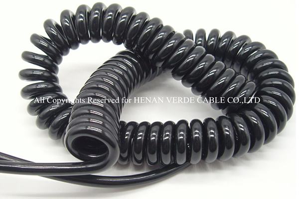 Coiled Spiral Cable