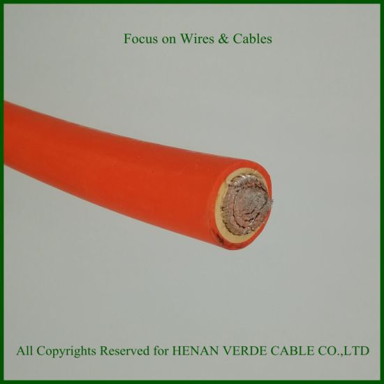 Oil Resistant Flexible Electric Wire Welding Rubber Cable 95mm2