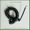 Super Flexible RoHS PVC Insulated PUR Sheathed Coiled Cable Spiral Wire