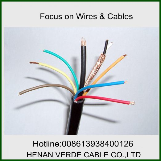 Fire Resistant PVC Insulated Copper Wire Screen Shield Signal Control Cable for Intelligent Building