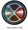 4core Aluminum Conductor PVC / XLPE Insulated Electric Cable
