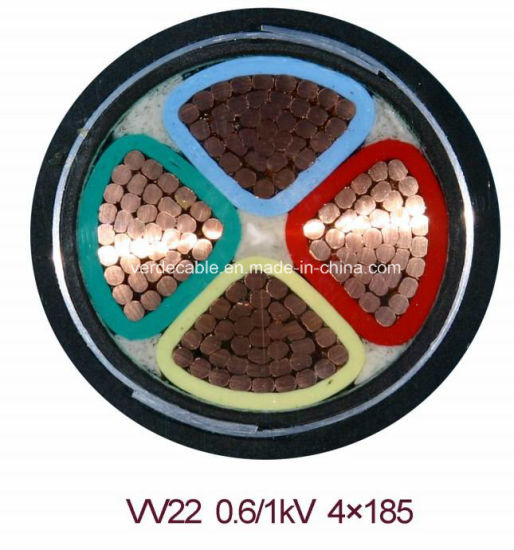 4core Aluminum Conductor PVC / XLPE Insulated Electric Cable