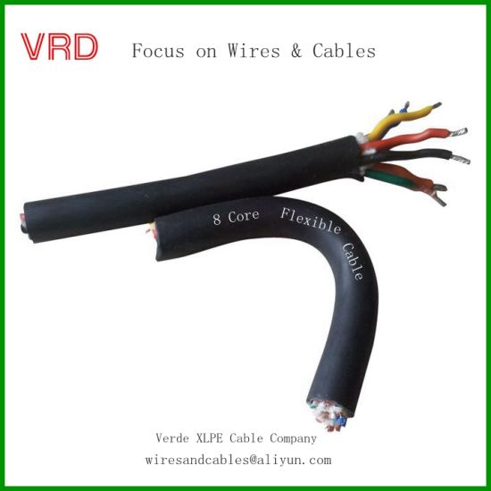 Multicore Flexible Copper Cables RoHS PVC Insulated Shield Electric Electrical Instrument Wire Cable