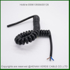 Super Flexible RoHS PVC Insulated PUR Sheath Electric Coiled Spiral Cable