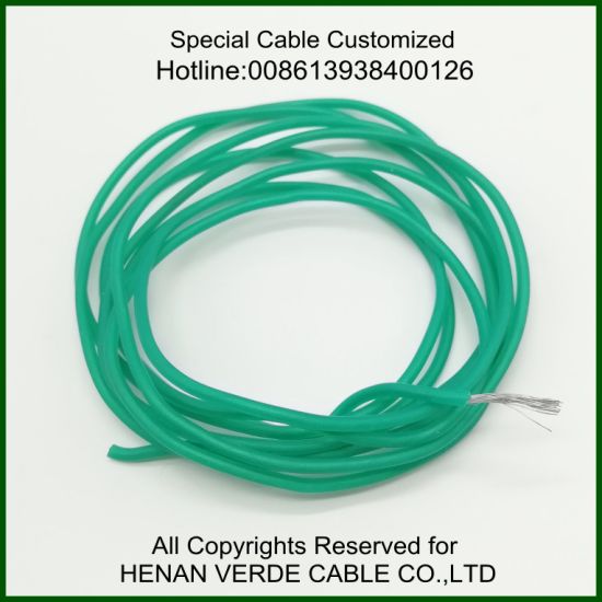 AWG Size #12 #14 16# 1kv 10kv 20kv 50kv Hv Flexible High Temperature Teflon Silicone Electronic Wire