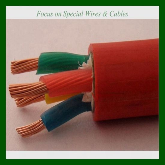 50mm2 95mm2 120mm2 Flexible Oil Resistant Travelling Bending Rubber Cable