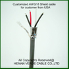 AWG Size 18# 20# 14# 16# Pair Twisted Tinned Copper Wire Shield HDPE PVC Electric Control Speaker Cable
