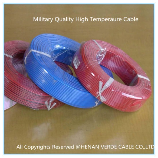 High Temperature Resistant AWG 8 10 20 22 Sliver Plated Copper Electric Cable Teflon Insulated Coated Electrical Electronic Wire