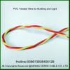 0.5mm 0.75mm 2.5mm PVC Insulation Cable Twisted Building Wire