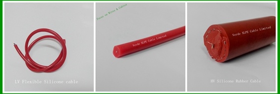 300V 600V 1kv 10kv 50kv 180degree High Temperature Silicone Rubber Insulated Shield Wire Cable