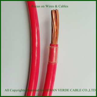 AWG Size UL183 PVC Insulated Nylon Sheathed Cables Thhn Wire for Building