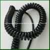 Gloss Black PUR Coiled Multicore Electric Spiral Wire Cable