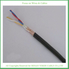 Flexible Pair Twisted PVC Insulated Tinned Copper Wire Braiding Shielded Control Cable