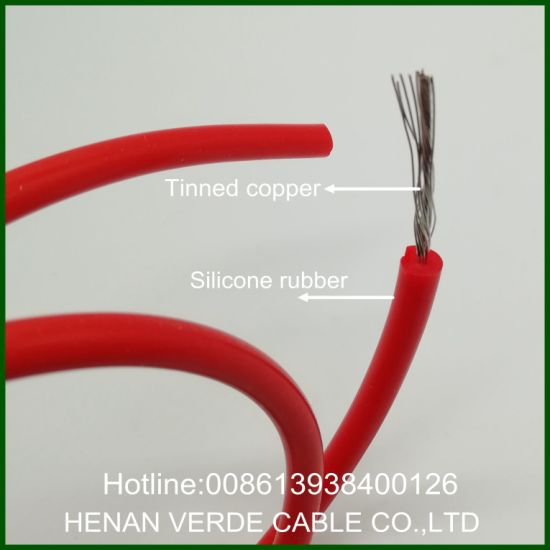 High Temperature Resistance Tinned Copper Flexible Teflon Silicone Rubber Wire