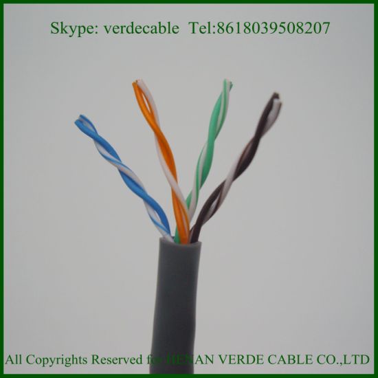 AWG23 Factory Customized FTP UTP CAT6 Cable Cat5e Network Computer Cables