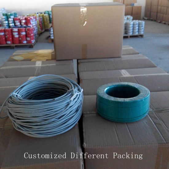RoHS PVC Twisted 4 Pairs Cat5e Signal Control Cable Video Audio Cable for Indoor and Outdoor