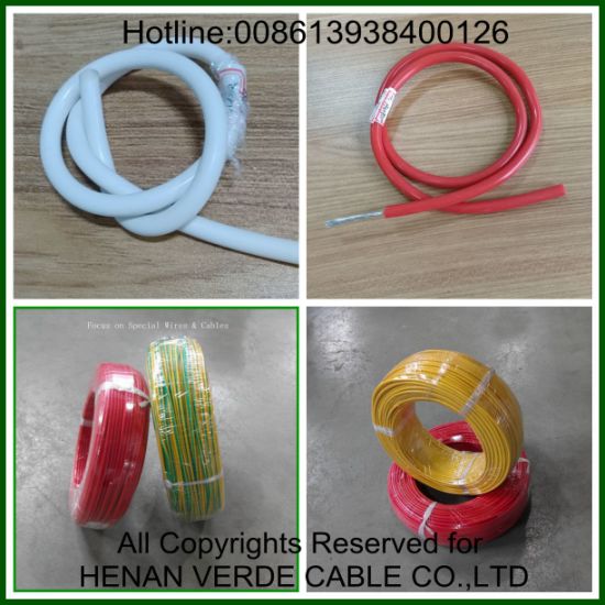 High Temperature Flexible Copper PVC XLPE Silicone Rubber Electric Cable UL PTFE Teflon Coated Electrical Electronic Wire