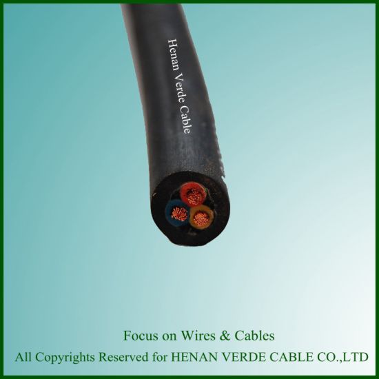 50mm2 95mm2 120mm2 Flexible Oil Resistant Travelling Bending Rubber Cable