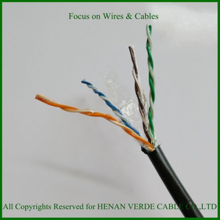 Water Resistant Network Computer Cat5e LAN Cable for Outdoor