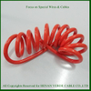 Oil Resistant Flexible RoHS PVC Insulated PUR Electronic Spiral Coiled Electric Wire Cable