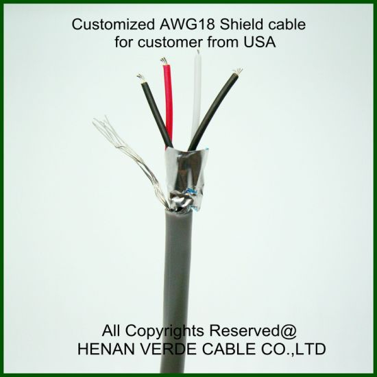 AWG18 AWG16 AWG22 AWG20 Twisted Pair Control Speaker Electric Wire & Cable