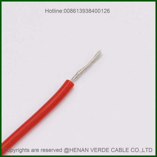 High Temperature AWG14 16 18 Tinned Copper Wire Silicone Rubber Cable