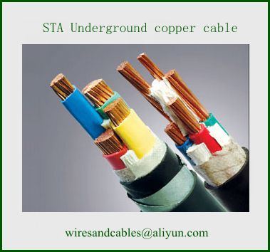 Lsoh Flame Retardant Fire Resistant RoHS PVC XLPE Insulated Copper Electric Cable