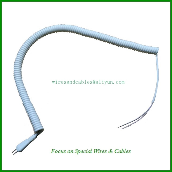 Hot Sale Germany UK Multicore Electronic Spring Coiled Wire PU PUR Spiral Cable