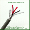Flexible Tinned Copper Wire Braided Screen PVC Insulated Electrical Instrument Shield Cable