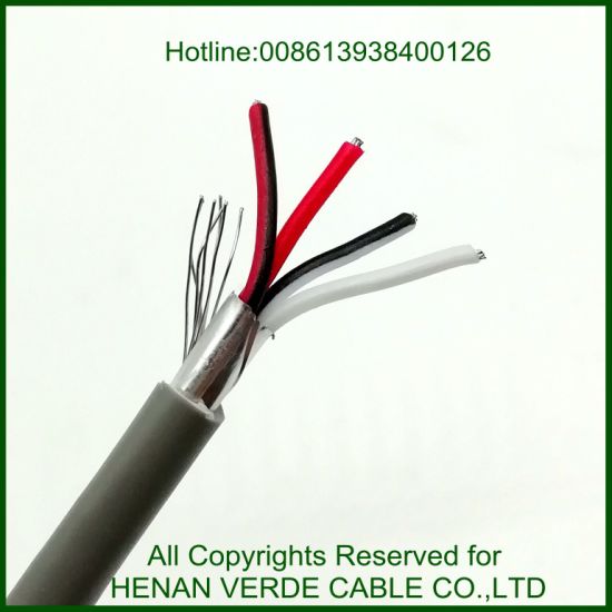 Flexible Tinned Copper Wire Braided Screen PVC Insulated Electrical Instrument Shield Cable