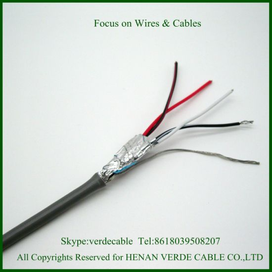 Tinned Copper RoHS PVC Insulated Twisted Building Wire Audio Speaker Signal Control Cable for Construction