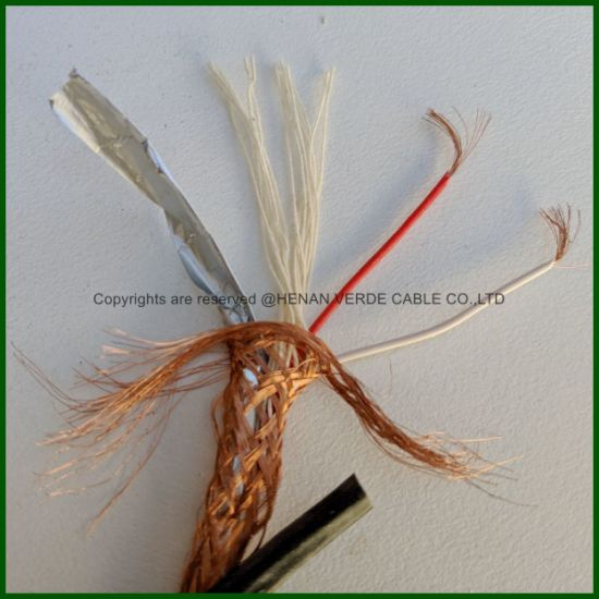 Pair Twisted Aluminum Mylar Shielded Copper Wire Braided Screen Signal Cable