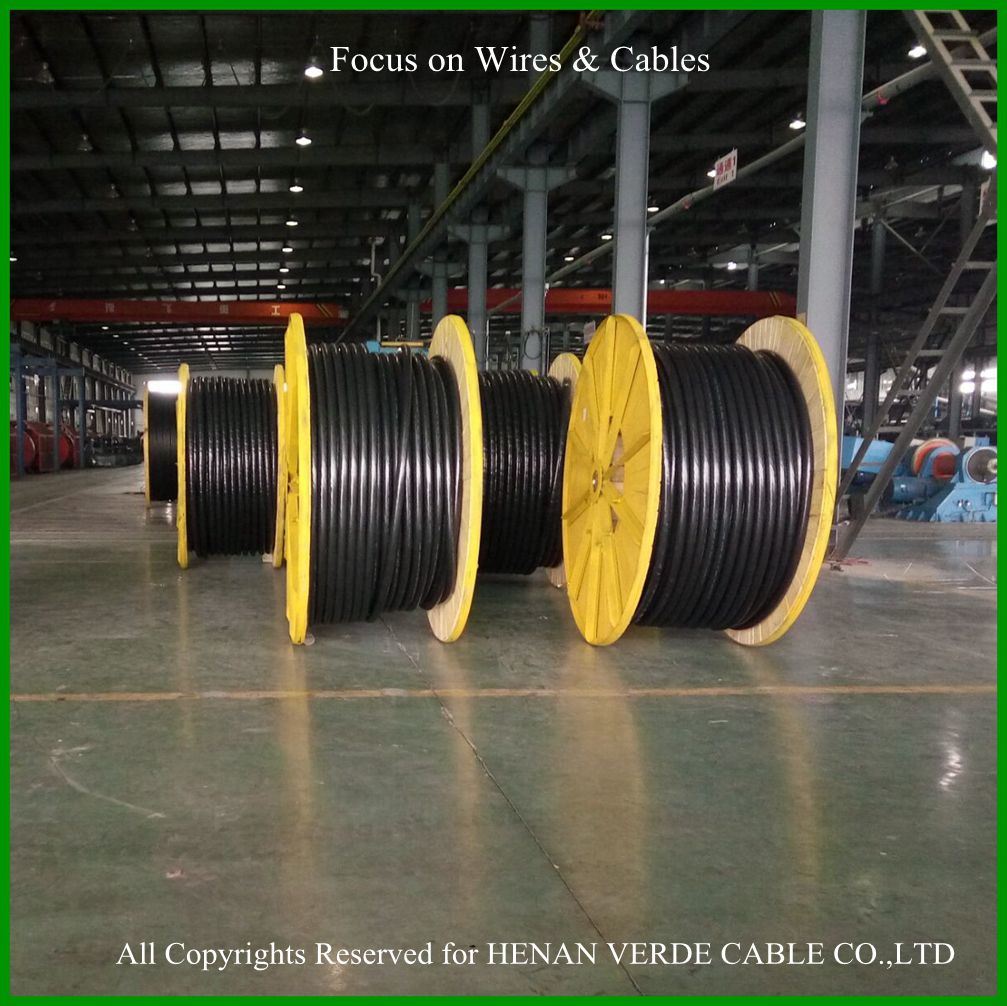 0.6/1kv 4core X185mm XLPE PVC Insulated Flame Resisant Sheath Sta Swa Armored Electric Power Cable