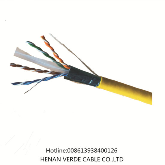 Cmr UL Class Network Cable Shield CAT6 Cable