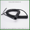 2core 4core 5core Super Flexible PVC PUR Coiled Wire Spiral Cable for 12A 15A Current