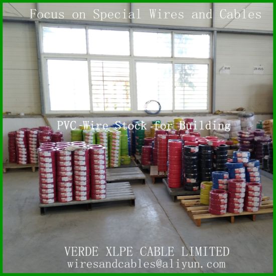 1.5mm 2.5mm RoHS PVC Insulated Electric Wire for Equipment and Light