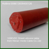 300V 10kv 20kv ~ 50kv AWG14 AWG16 Tinned Copper Wire High Temperature Silicone Cable
