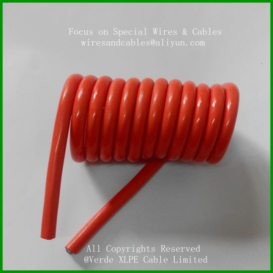 Different Type Customized Spiral Cable, Electric Cable