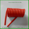 High Elastic Flexible UV Resistant PUR Spiral Wire Coiled Cable