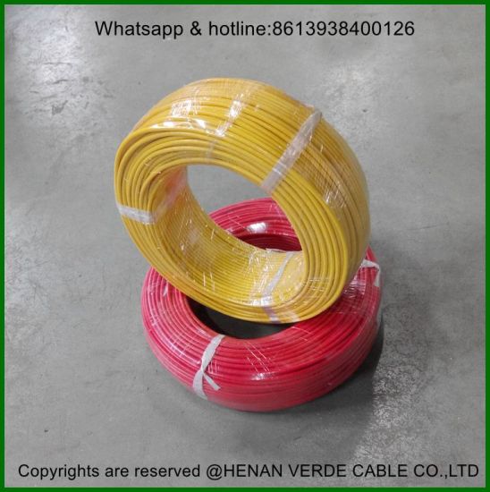 Silver Plated Copper PTFE Teflon Coated Wire for Industry Electronic Equipment