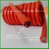 2core 3core 5core 0.75mm PUR Spiral Wire Coiled Cable for Equipment Control