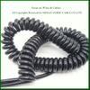 5core 1.0mm2 PUR Spiral Coiled Cable for Electric equipment Machine and Truck