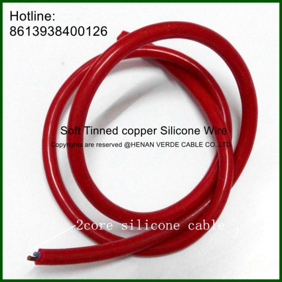 Flexible Soft Tinned OFC Copper Silicone Electrical Cable Silicon Wire