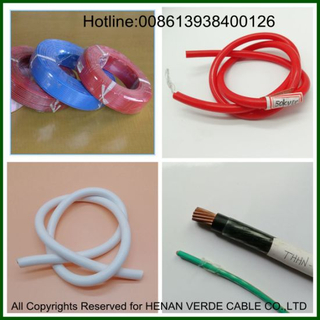 PVC Insulated Flexible Building Electric Cable Thhn Silicone Teflon Electrical Wire