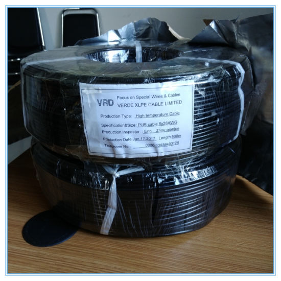 High Temperature Fire Resistnat Teflon Insulated Silicone Sheathed Electric Wire Cable