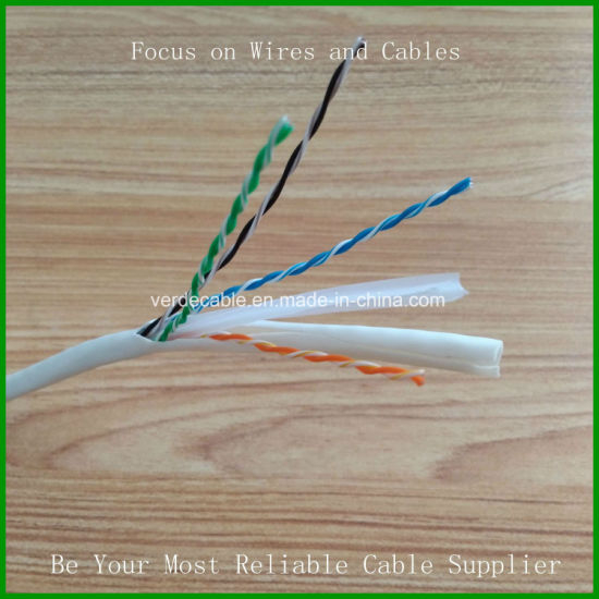 UL RoHS PVC Data Cables Cat5e CAT6 Network Computer Communication Cable