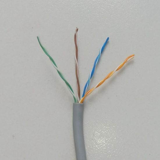 LSZH Lsoh Flame Resistant UTP Cat5e Cable