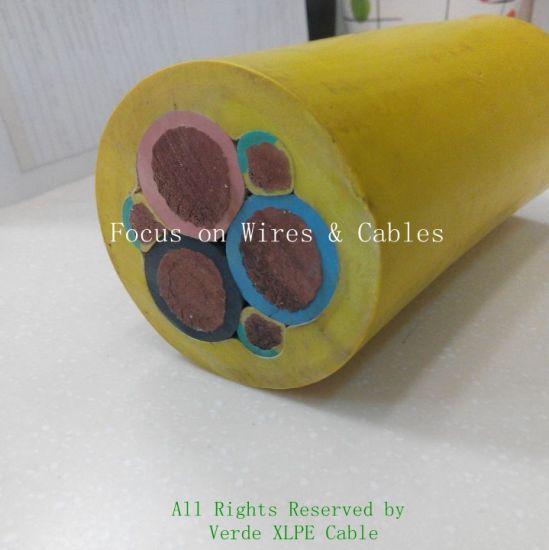 Oil Resistant Flexible Electric Wire Welding Rubber Cable 95mm2