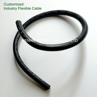Easy Reeling Bending Flexible Copper Wire Industry RoHS PVC PUR Robot Electric Cable