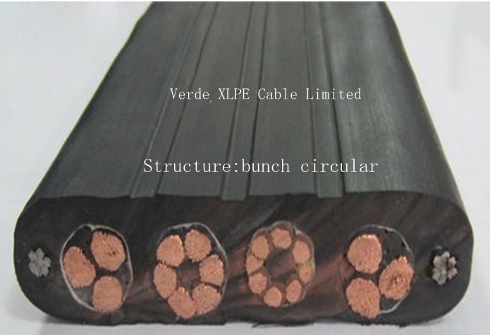 Easy Reeling Bending Flexible Copper Wire Industry RoHS PVC PUR Robot Electric Cable